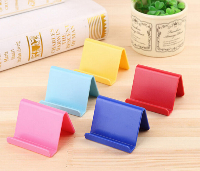 2-in-1 Business Card & Phone Holder – Adjustable Lazy Stand for Desk or Office