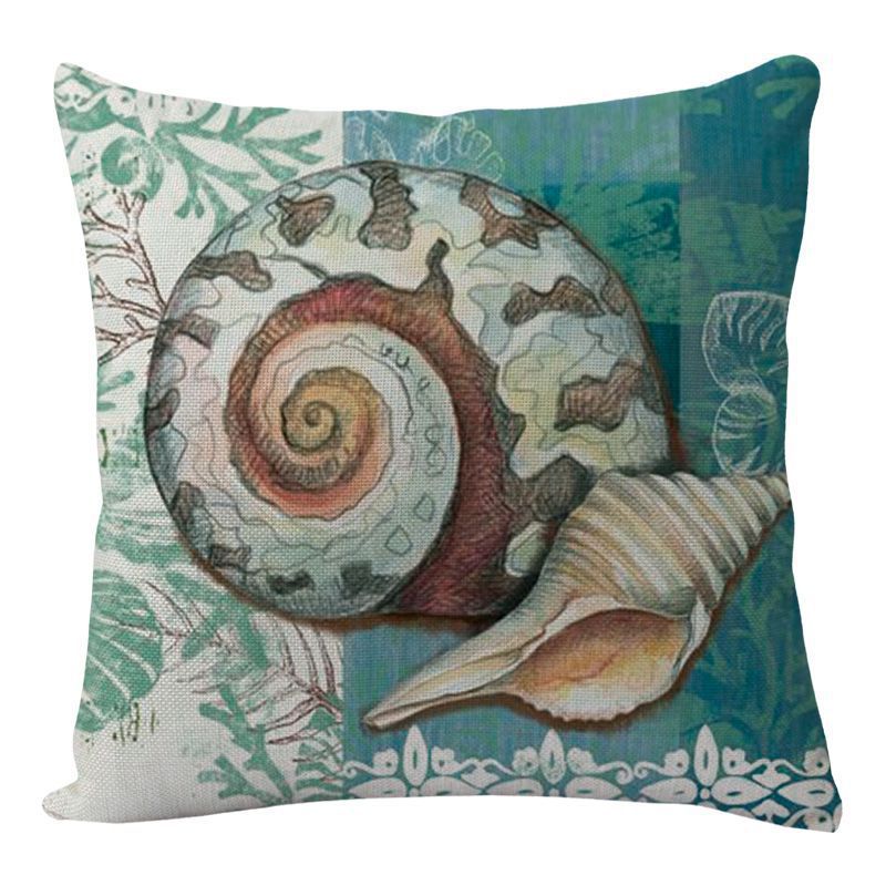 Sea Turtle Printed Cushion Covers – Decorative Throw Pillow Cases for Sofa & Home Décor