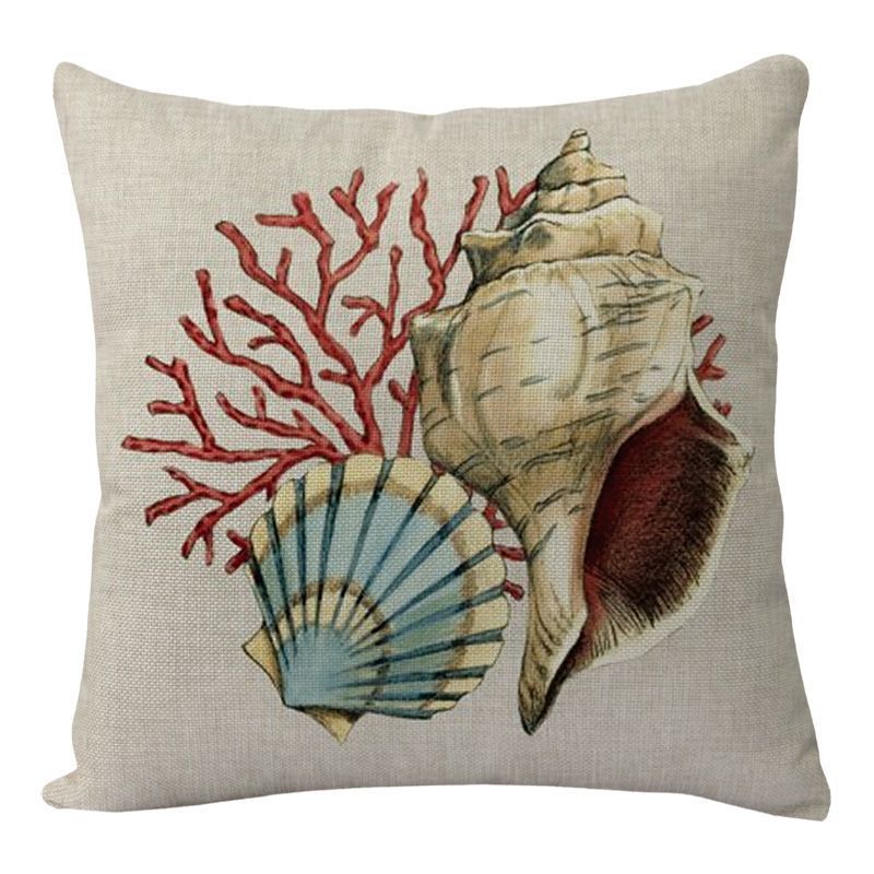 Sea Turtle Printed Cushion Covers – Decorative Throw Pillow Cases for Sofa & Home Décor