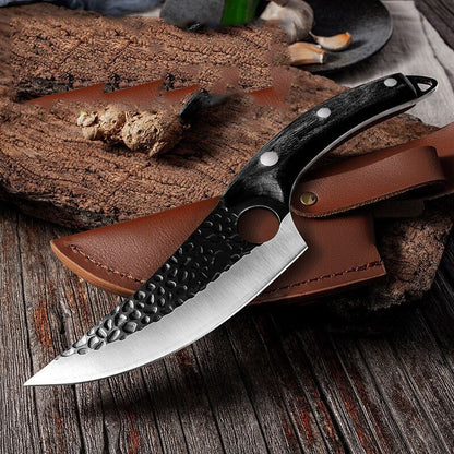 Butcher’s Small Scimitar — Professional Slaughter & Boning Knife