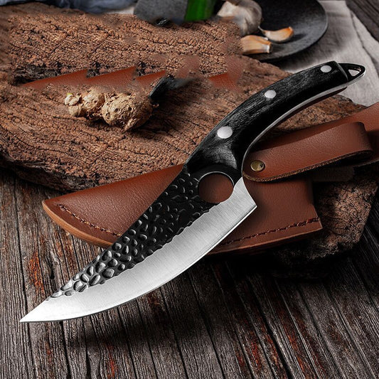 Butcher’s Small Scimitar — Professional Slaughter & Boning Knife