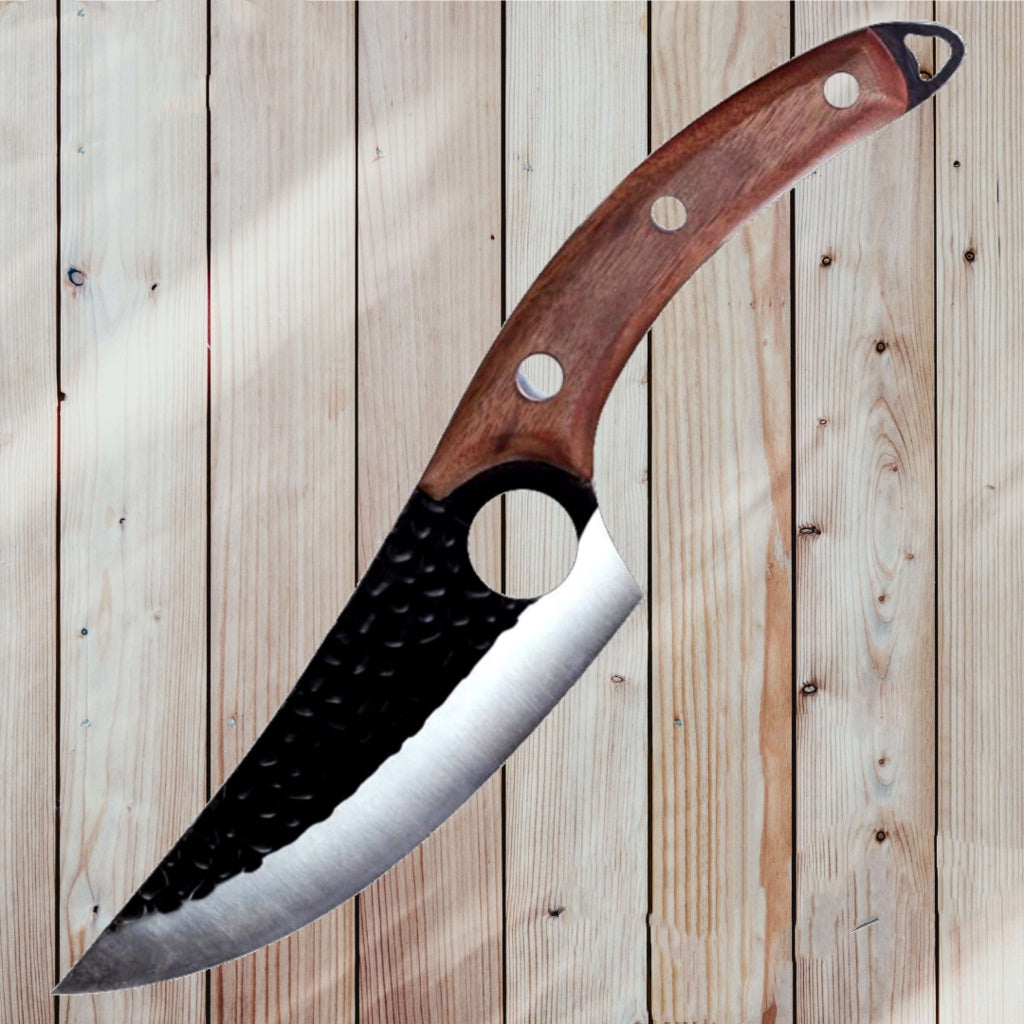 Butcher’s Small Scimitar — Professional Slaughter & Boning Knife