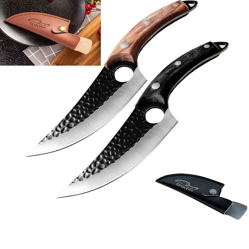 Butcher’s Small Scimitar — Professional Slaughter & Boning Knife