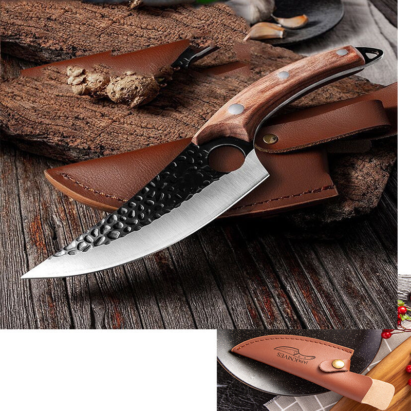 Butcher’s Small Scimitar — Professional Slaughter & Boning Knife