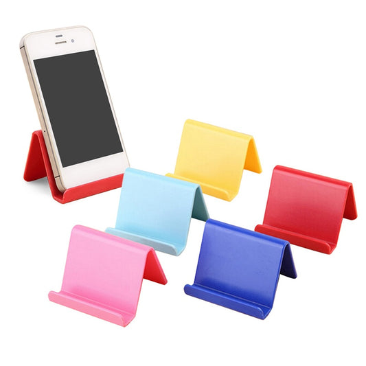 2-in-1 Business Card & Phone Holder – Adjustable Lazy Stand for Desk or Office