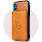 Card Wallet Leather Phone Case – Sleek & Functional Mobile Cover