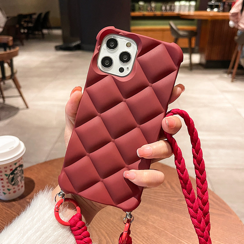 Crossbody Strap Phone Case – Hands-Free Protective Cover for iPhone 14