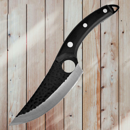 Butcher’s Small Scimitar — Professional Slaughter & Boning Knife