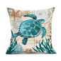 Sea Turtle Printed Cushion Covers – Decorative Throw Pillow Cases for Sofa & Home Décor